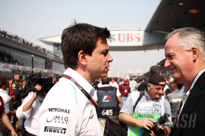 14.04.2013- Race, Toto Wolff (GER) Mercedes AMG F1 Shareholder and Executive Director