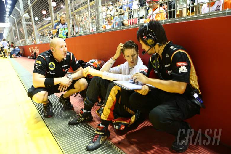22.09.2013- Race: Romain Grosjean (FRA) Lotus F1 Team E21