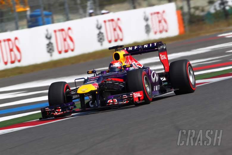 05.10.2013- Free practice 3, Sebastian Vettel (GER) Red Bull Racing RB9