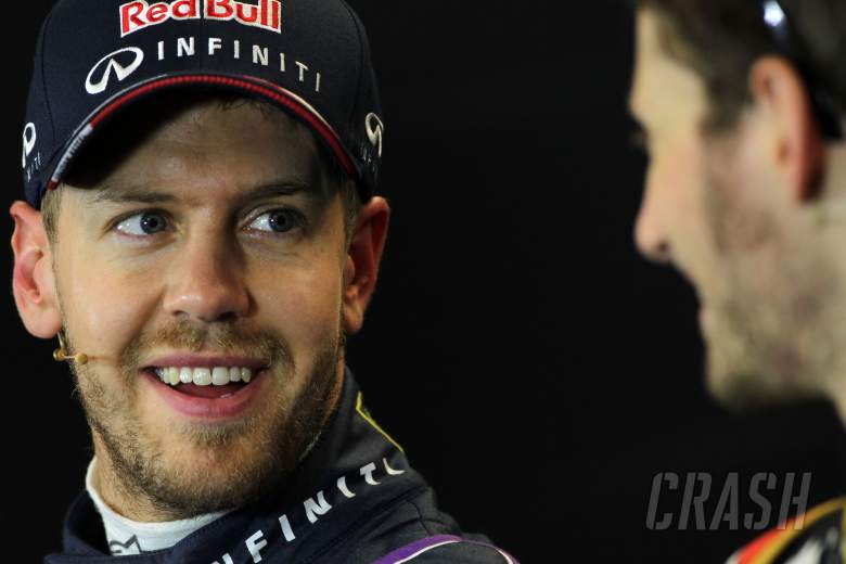 16.11.2013- Qualifying, Press conference, Sebastian Vettel (GER) Red Bull Racing RB9