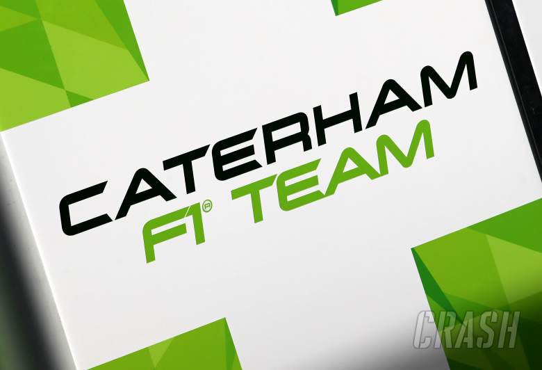 Caterham F1 Team new logo.27.01.2014. Formula One Testing, Preparations, Jerez, Spain.