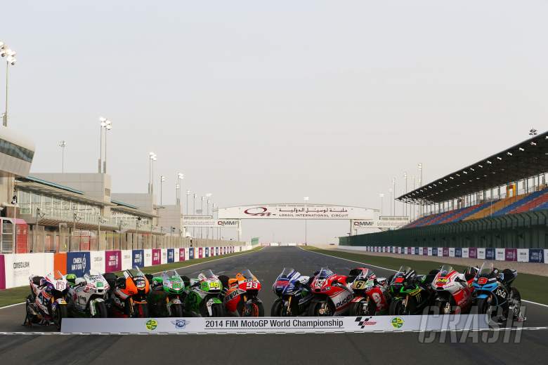 MotoGP bike line-up, Qatar MotoGP 2014