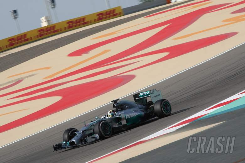 04.04.2014- free Practice 1, Lewis Hamilton (GBR) Mercedes AMG F1 W05