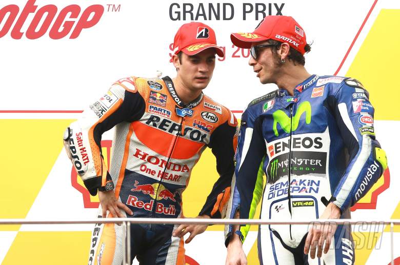 Rossi has contradicted himself, says Pedrosa