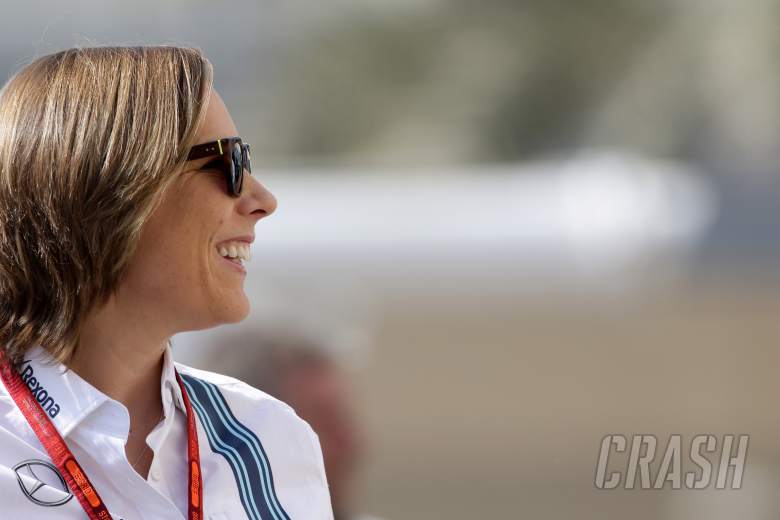 Claire Williams picks up OBE at Buckingham Palace