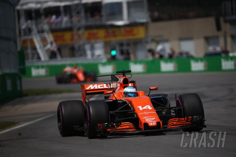 Canadian Gp Honda Blowout Robs Alonso Mclaren Point In Sight Of Finish F1 News