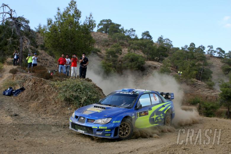Chris Atkinson (AUS) Subaru WRT Impreza WRC World Rally of Cyprus, 19-22 September 2006, Cyprus