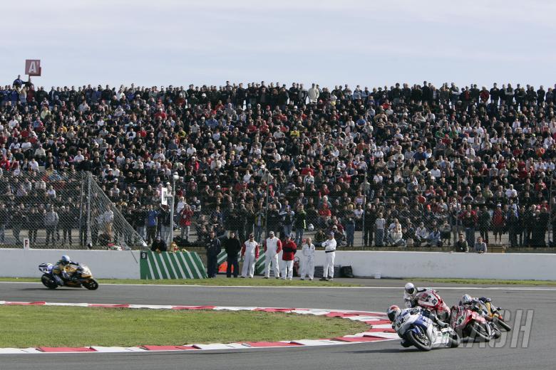 Toseland, Haga, Corser, Lanzi, Magny Cours WSBK Race 1, 2006