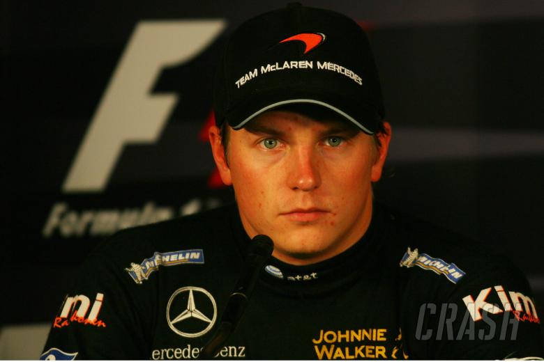 21.10.2006 Sao Paulo, Brazil, Kimi Raikkonen (FIN), Rkken, McLaren Mercedes - Formula 1 World Ch