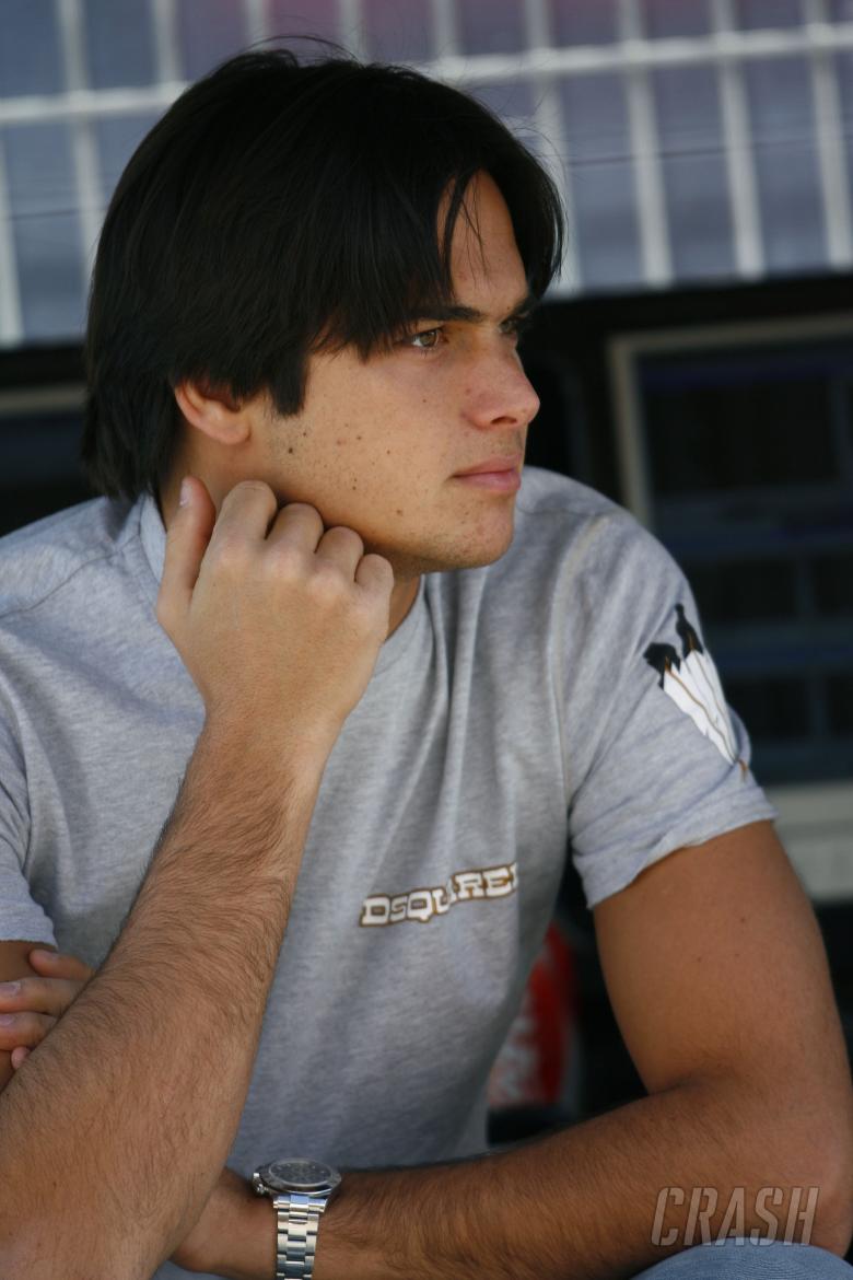 Nelson Piquet Jnr, Renault, Barcelona F1 Test, 14/2/07