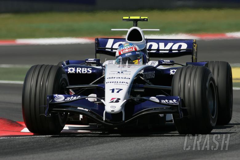 Alex Wurz (AUT) Williams FW29, Spanish F1 Grand Prix, Catalunya, 11-13th, May 2007