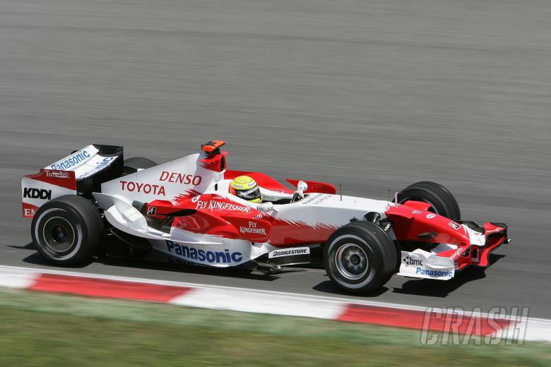 Ralf Schumacher (GER) Toyota TF107, Spanish F1 Grand Prix, Catalunya, 11-13th, May 2007