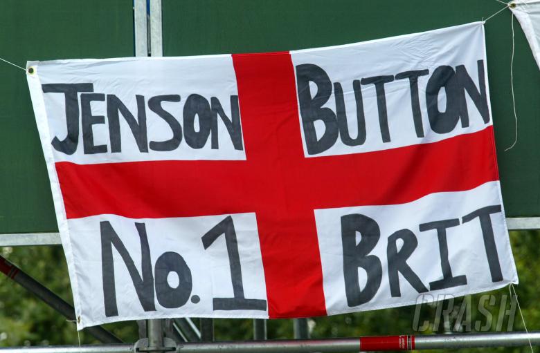 Jenson Button flag
