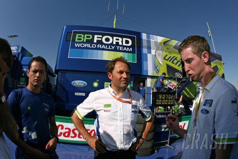 Christian Loriaux (FRA), Chief Engineer, BP Ford World Rally Team. Acropolis Rally of Greece, 31st M