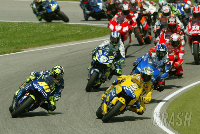 Start, German MotoGP Race, 2004
