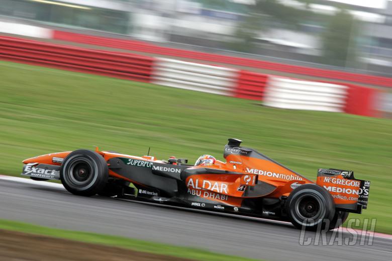 Giedo van der Garde (NED), Test Driver, Spyker F1 Team