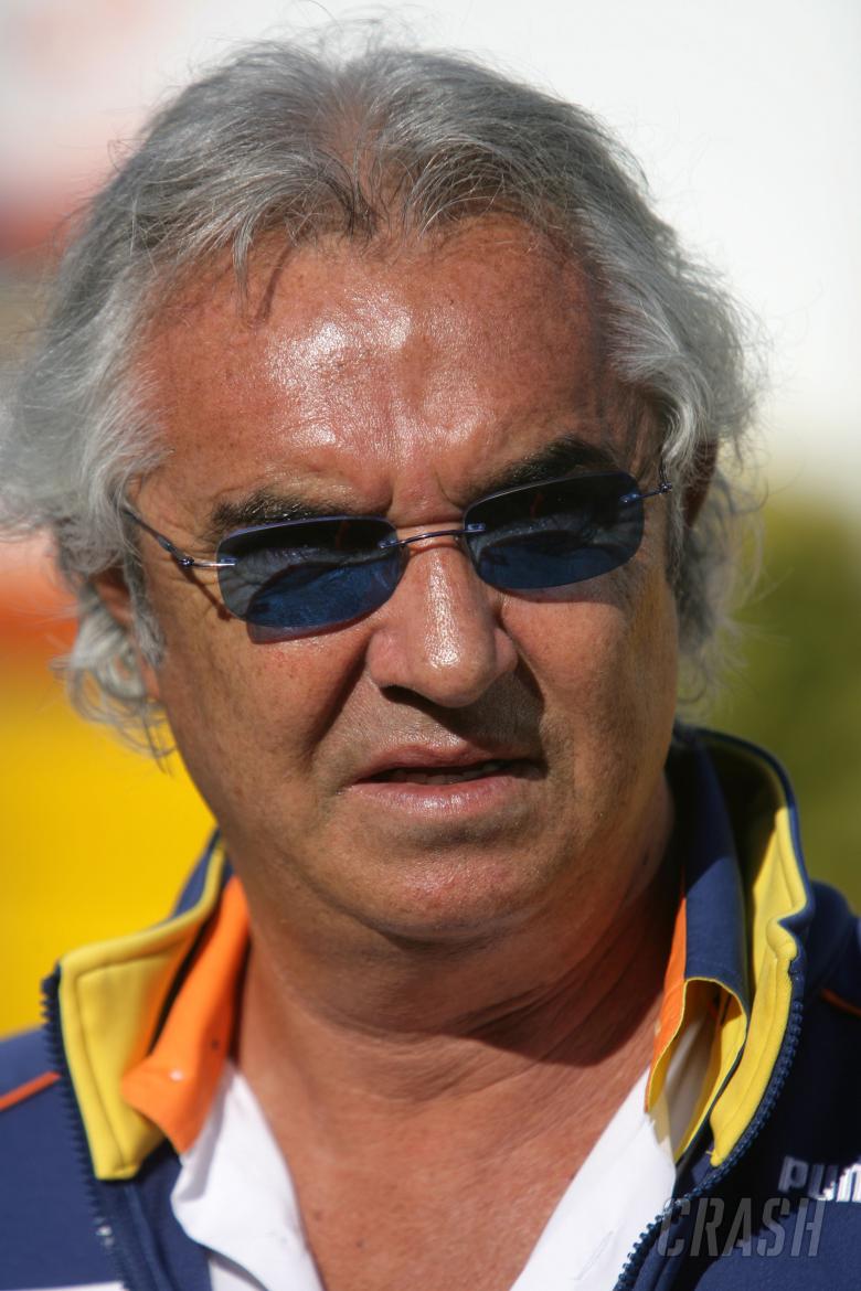 Flavio Briatore (ITA) Renault Team Principal, European F1 Grand Prix, Nurburgring, 20th-22nd, July, 