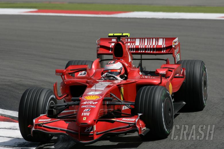 Kimi Raikkonen (FIN) Ferrari F2007, European F1 Grand Prix, Nurburgring, 20th-22nd, July, 2007