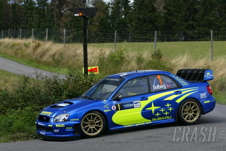 Petter Solberg / Phil Mills - Subaru Impreza WRC04.