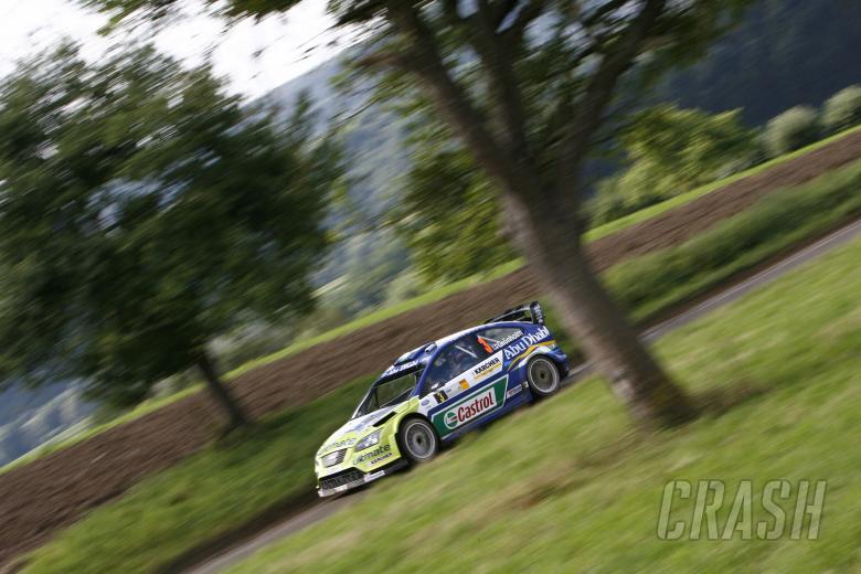 Marcus Gronholm (FIN) / Timo Rautiainen (FIN), BP Ford Focus RS WRC 07. Rallye Deutschland, 17-19th 