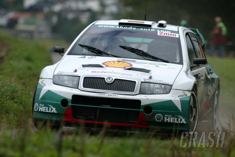 Armin Schwarz / Manfred Hiemer - Skoda Fabia WRC