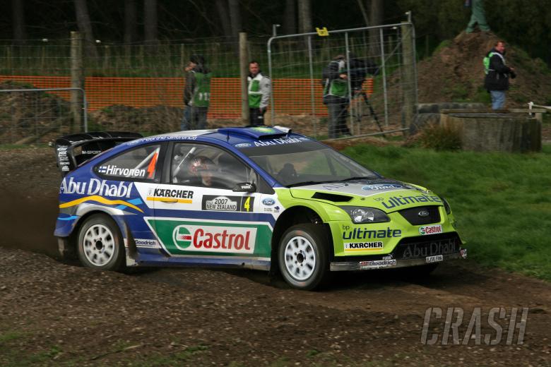 Mikko Hirvonen (FIN) / Jarmo Lehtinen (FIN), BP Ford Focus RS WRC 07. Rally New Zealand. 31st August