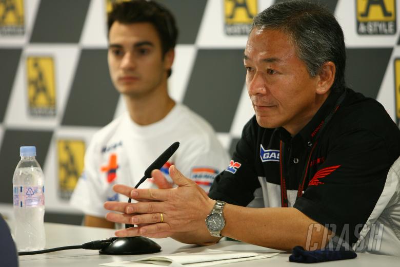 Pedrosa and Masumi Hamane, Japanese MotoGP 2007