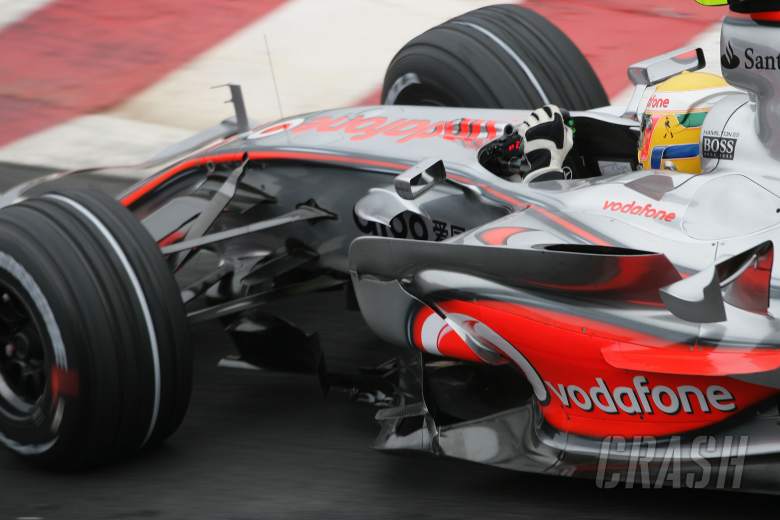 Lewis Hamilton (GBR) McLaren MP4/22, Brazilian F1, Interlagos, 19th-21st, October, 2007