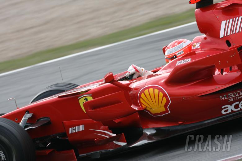 Michael Schumacher (GER) Ferrari F2007, Barcelona F1 Test, 13-15th, November, 2007