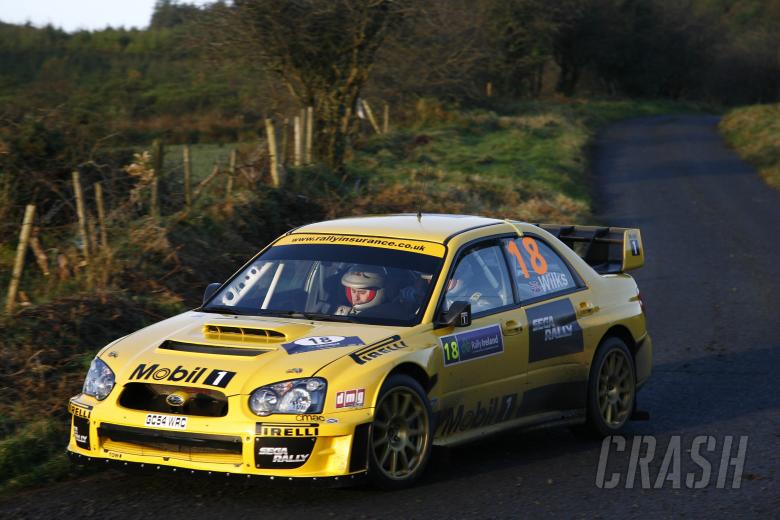 Guy Wilks (GBR) / Phil Pugh (GBR), Subaru Impreza WRC. Rally Ireland. 15-18th November 2007.