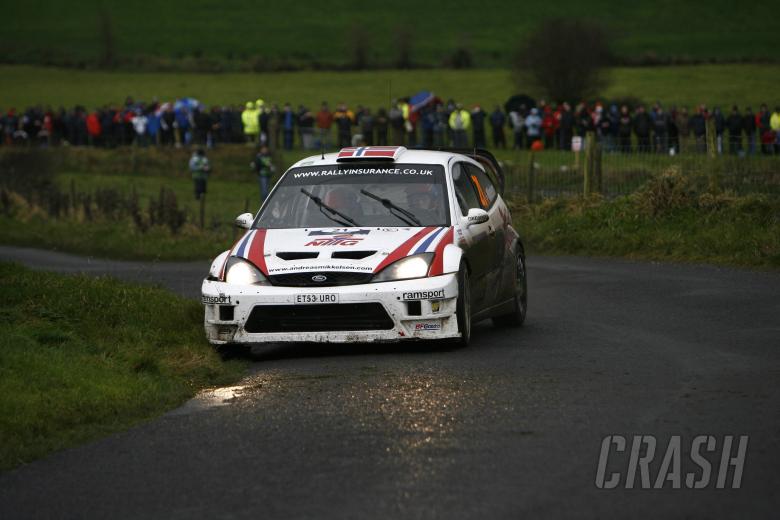 Andreas Mikkelsen (NOR) / Ola Flone (GBR), Stobart Ford Focus RS WRC05. Rally Ireland. 15-18th Novem