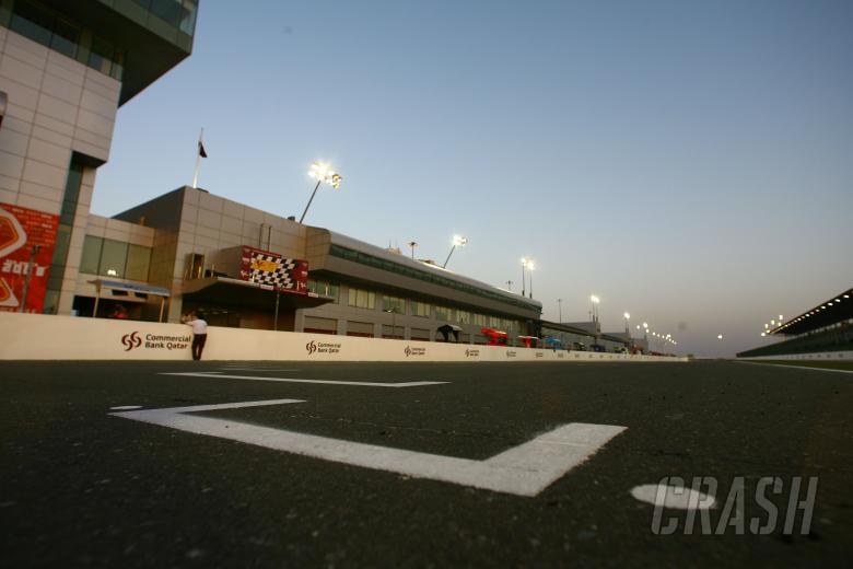 Start straight, Qatar MotoGP 2008