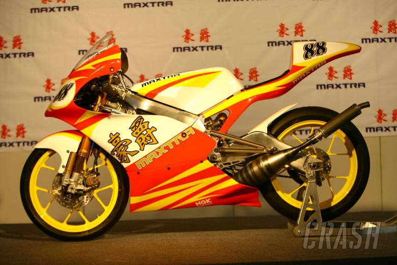 Maxtra launch, Chinese MotoGP 2008