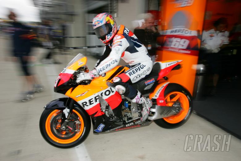 Hayden, French MotoGP 2008