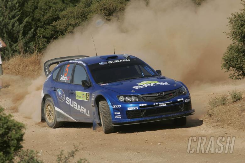Petter Solberg (NOR) Philip Mills (GBR), Subaru Impreza WRC 2008, Subaru World Rally Team