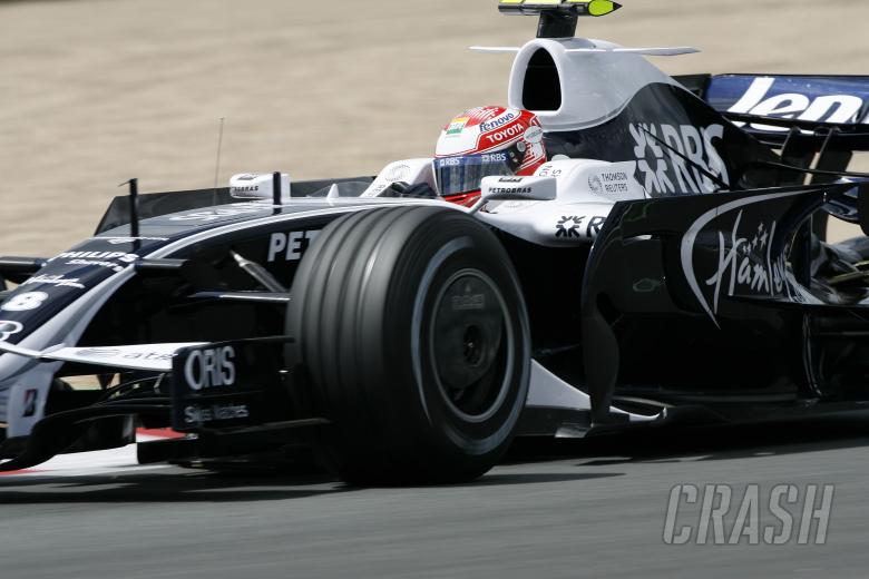 Kazuki Nakajima (JPN) Williams FW30, French F1 Grand Prix, Magny Cours, France, 20th-22nd, June, 200