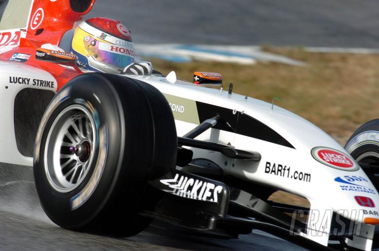 James Rossiter tries F1 power with BAR-Honda