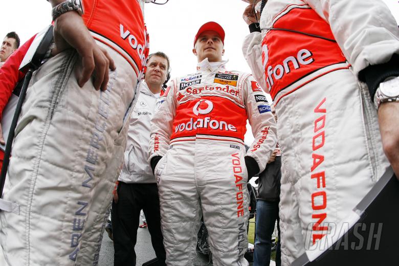 Heikki Kovalainen (FIN) McLaren MP4-23, British F1, Silverstone, 4-6th, July, 2008