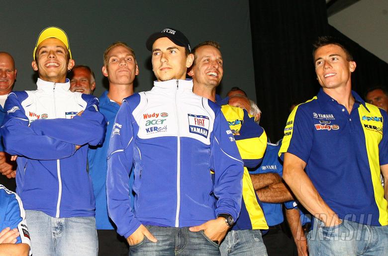 Rossi, Russell, Lorenzo, Edwards, Toseland, USA MotoGP 2008