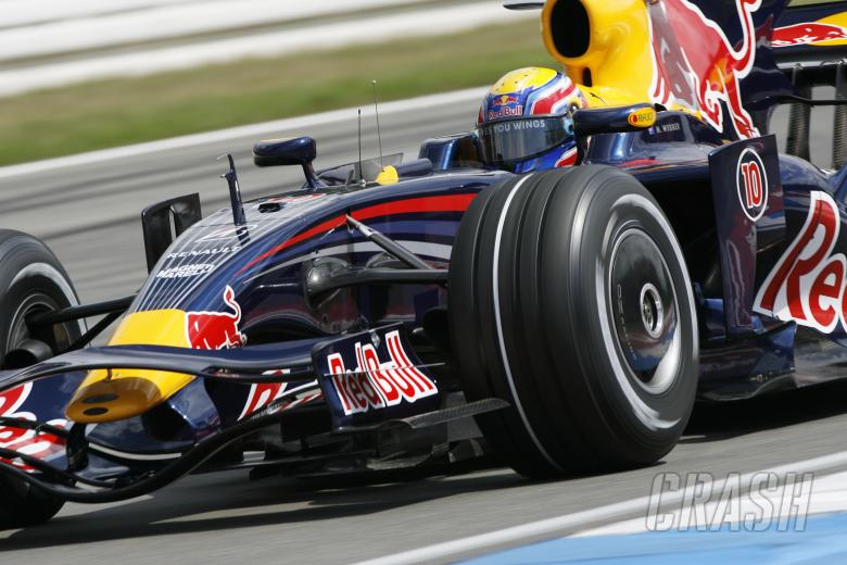 Mark Webber (AUS) Red Bull RB4, German F1 Grand Prix, Hockenheim, 18th-20th, July, 2008