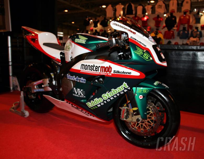 Eddie Stobart Honda Fireblade British Superbike at the Autosport Show.