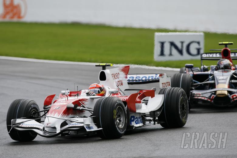 Timo Glock (GER) Toyota TF108, Belgian F1 Grand Prix, Spa Francorchamps, 5-7th, September, 2008