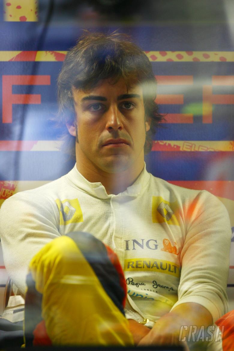 Fernando Alonso (ESP) Renault R28, Italian F1 Grand Prix, Monza, 12th-14th, September, 2008