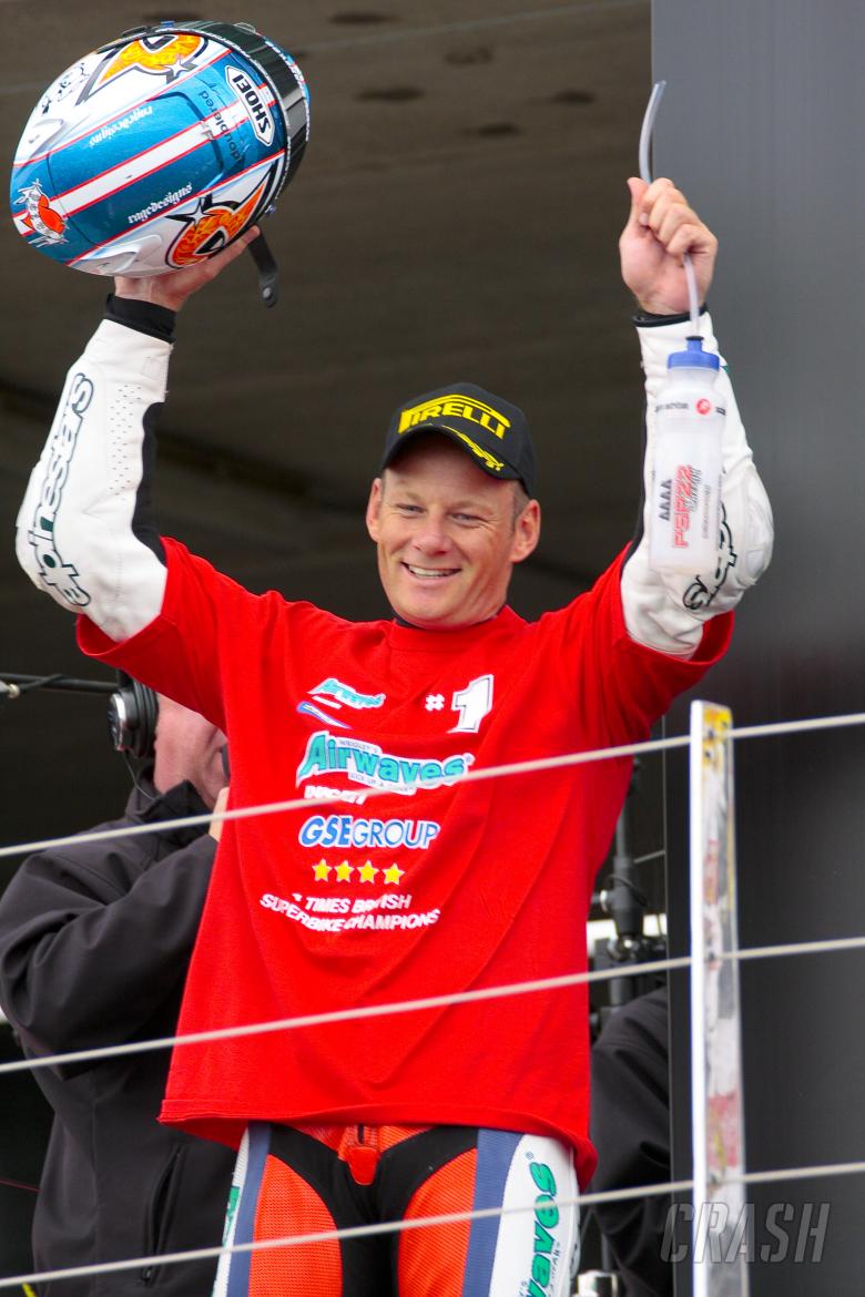 Bennetts British Superbike Championship Winner. Shane ` Shakey ` Byrne.