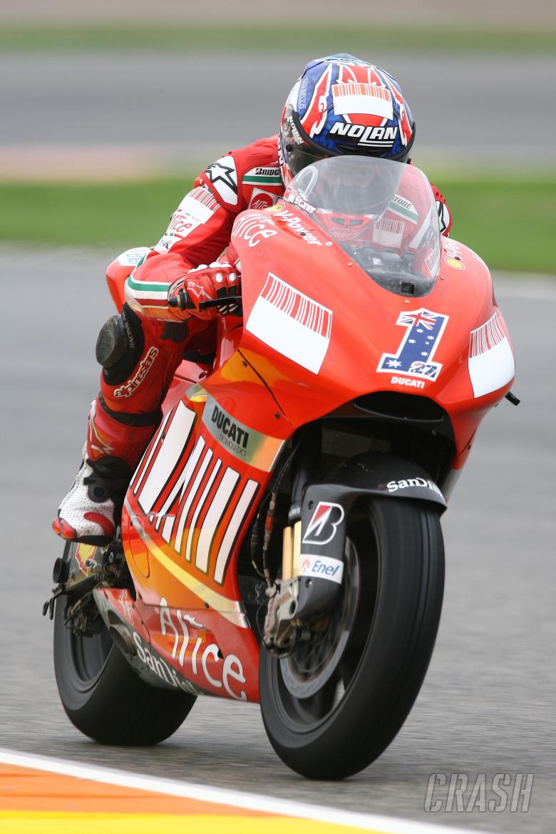 Stoner, Valencia MotoGP 2008