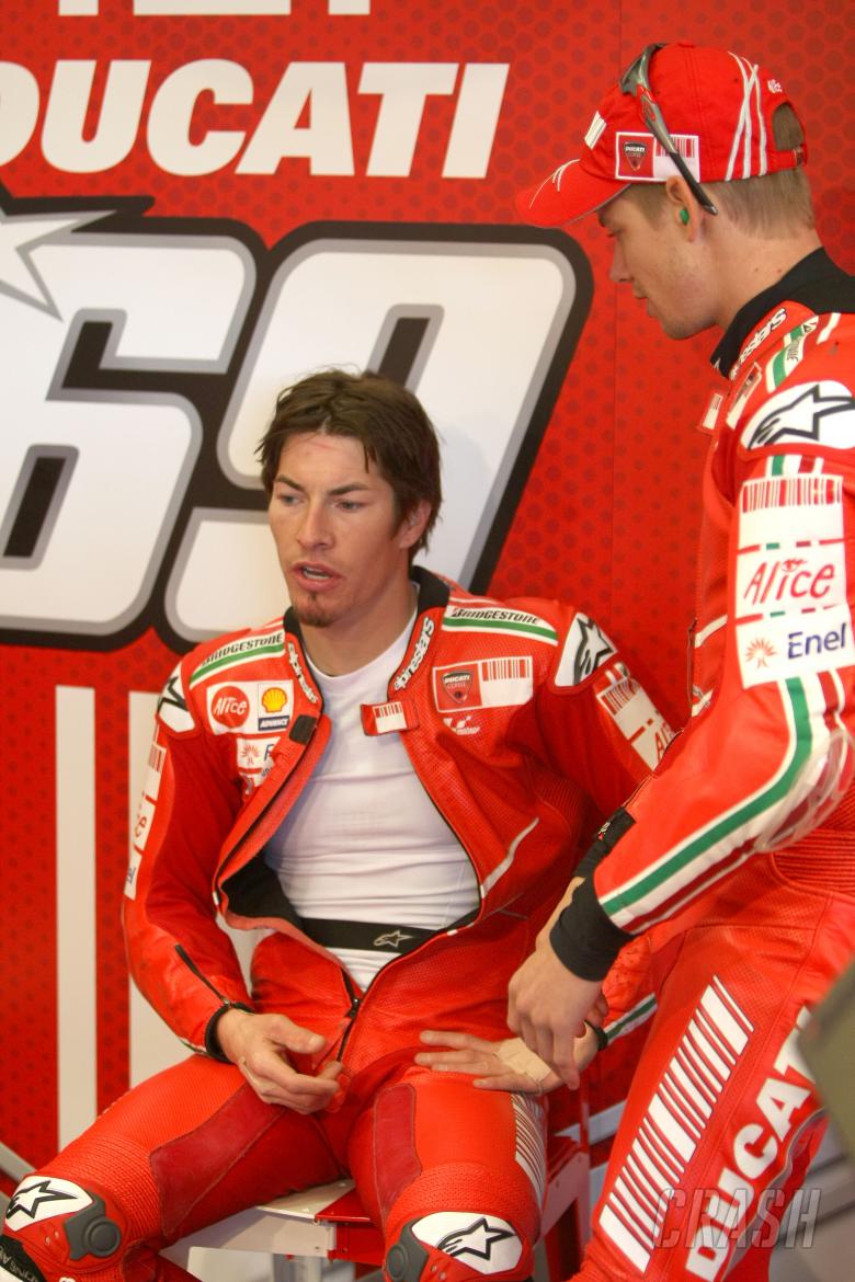 Hayden, Stoner, Jerez MotoGP Test 2009