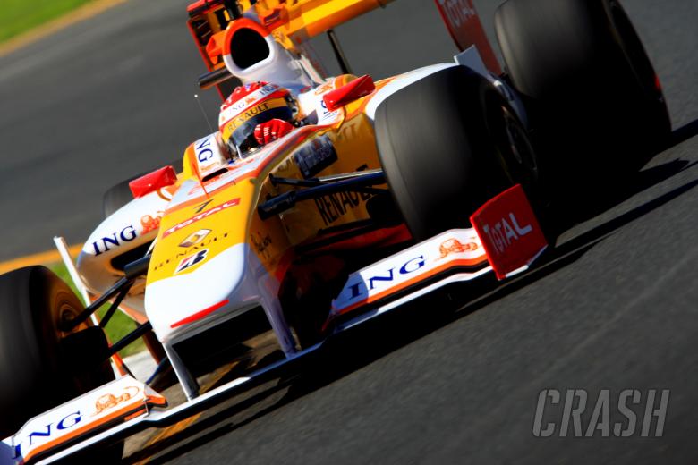 Fernando Alonso (Spa) Renault R29ING Australian Formula 1 Grand PrixRd 1 World F1 Championsh