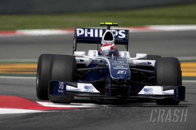 Kazuki Nakajima (JPN) Williams FW31, Spanish F1 Grand Prix, Catalunya, 8th-10th, May, 2009