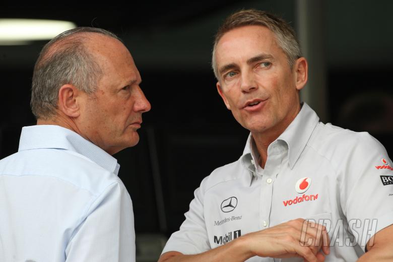 Ron Dennis, Chairman &amp; CEO, McLaren Group &amp; Martin Whitmarsh, Team Principal, McLaren Merced