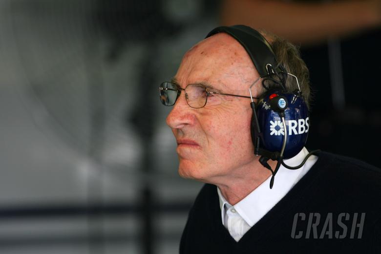 Saturday Practice, Sir Frank Williams(gbr),Team Principal Williams F1 Team